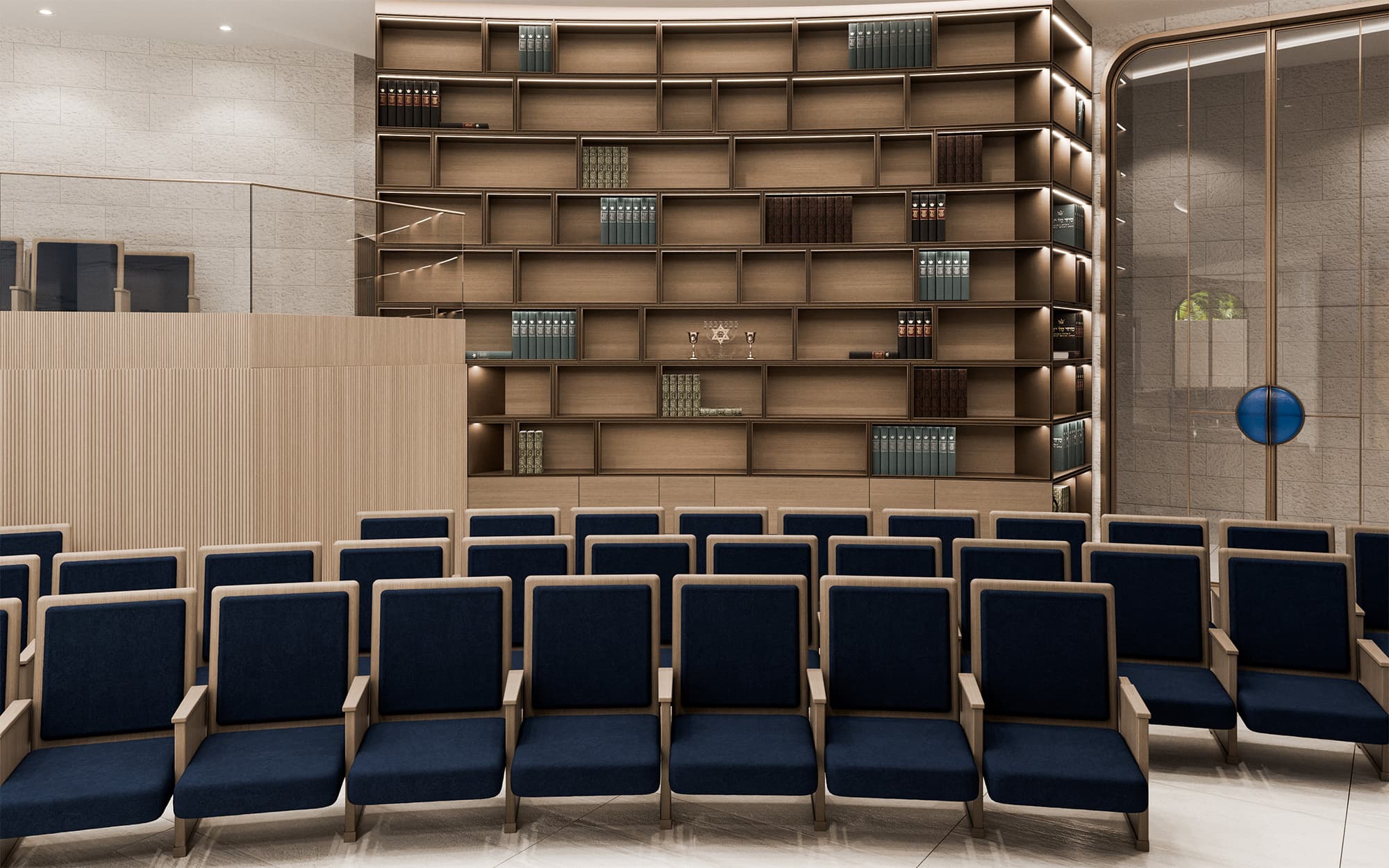 The Shul Back View