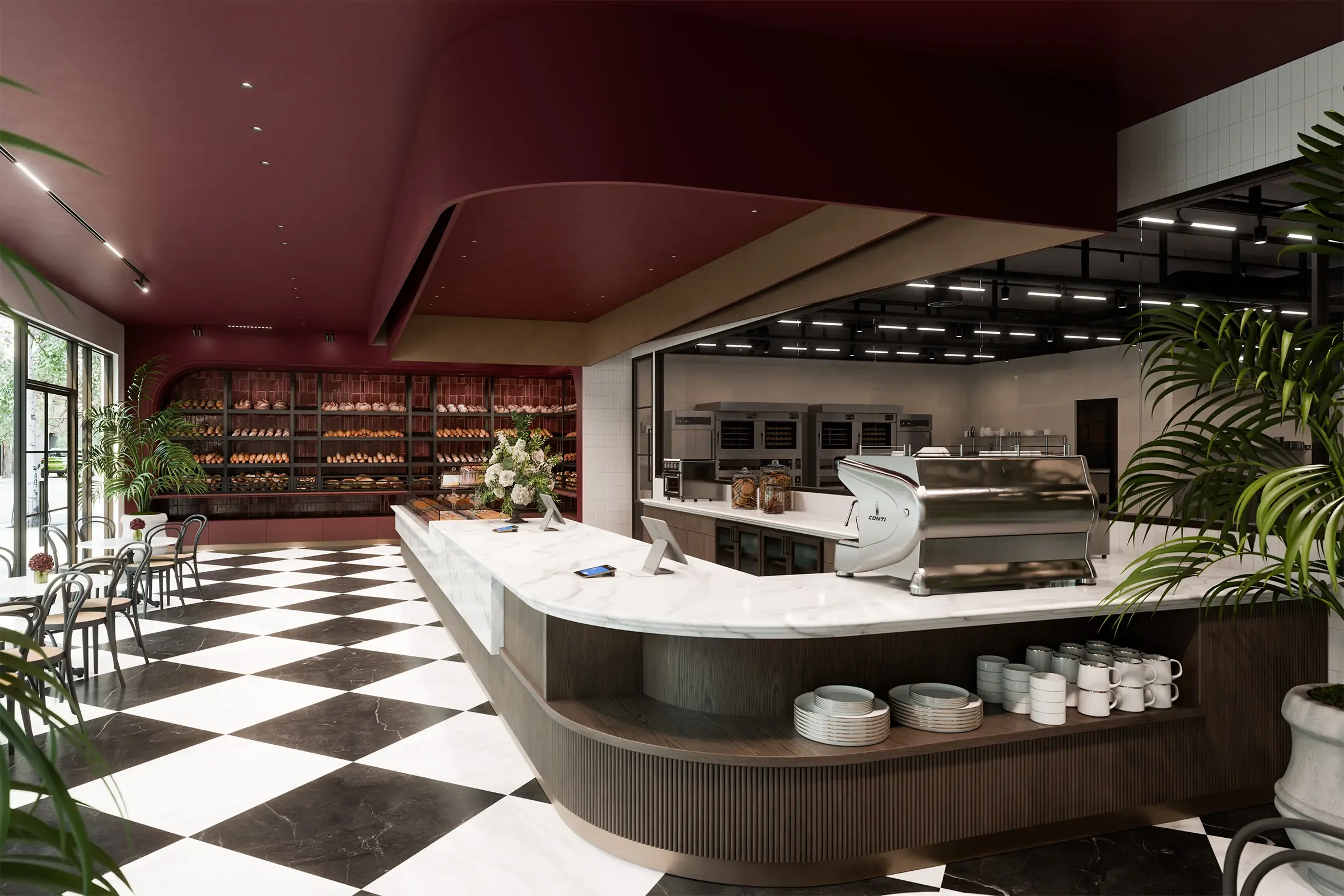 Burgundy Boulangerie